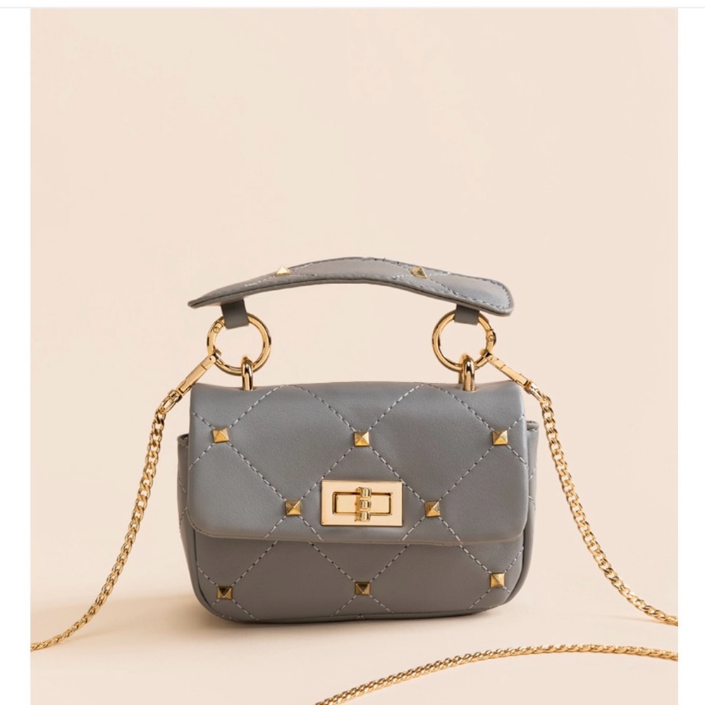 Whitley Quilted Studded Shoulder Bag